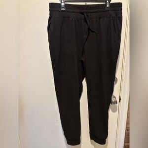 RBX Black Women's Jogger Track Pants with Drawstring Waist